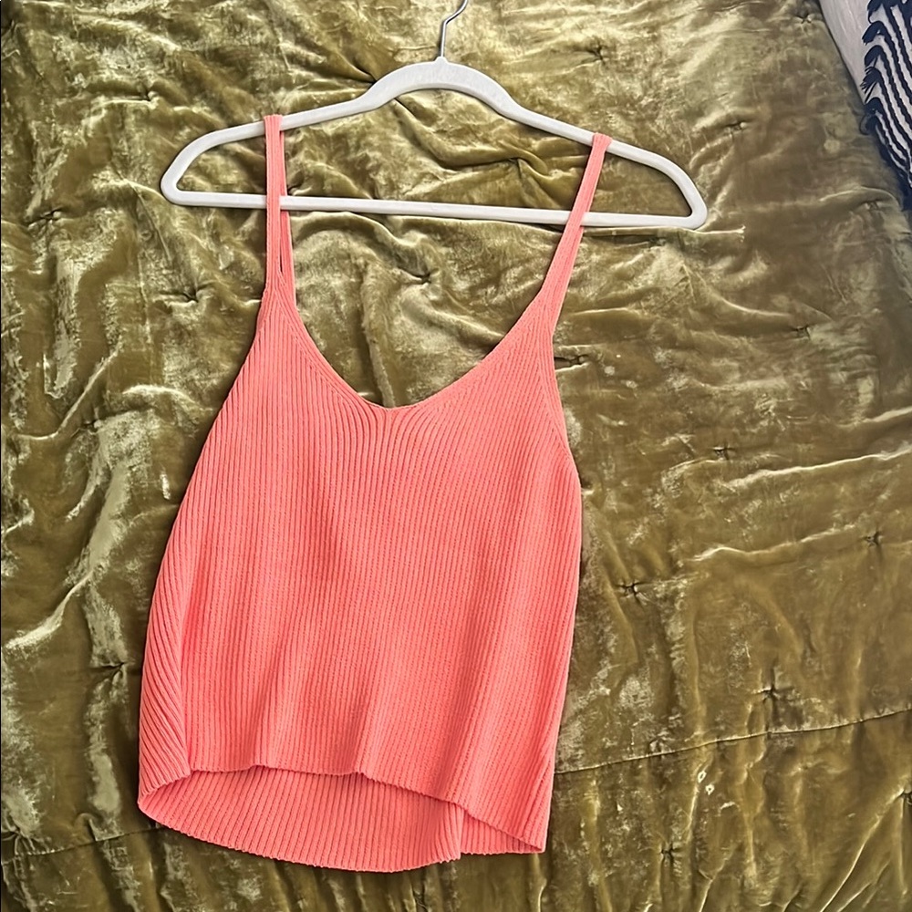Anthropologie Coral Camisole Top